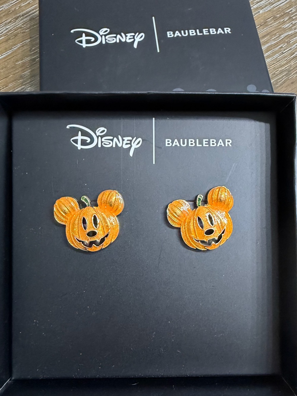 Disney x BaubleBar Mickey Mouse Halloween Stud Earrings